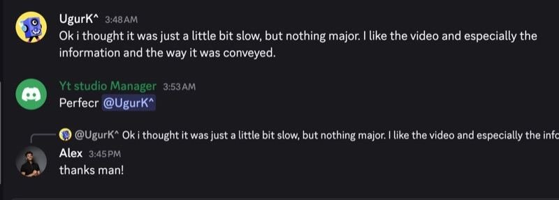 Client complimenting a video's information and delivery